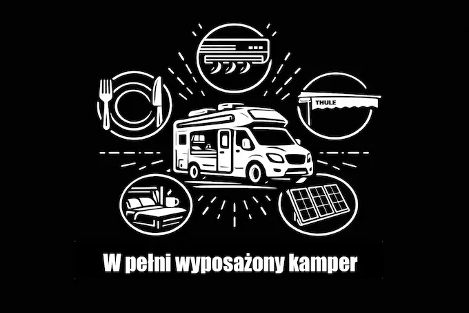 W pełni wyposażony kamper